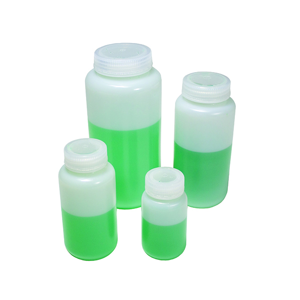 REAGENT BOTTLES, WIDE MOUTH, HDPE